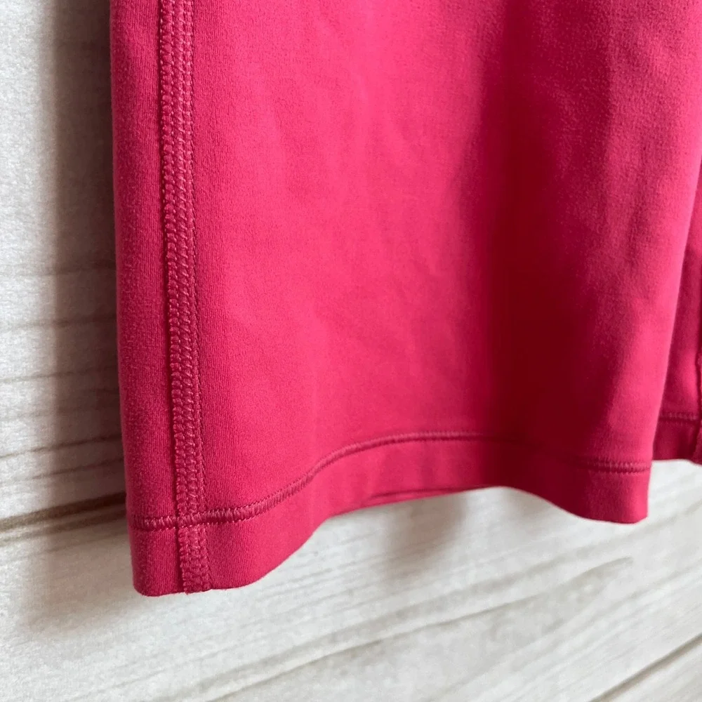 Athleta Girl High Rise‎ Chit Chat Flare Pants Kids Size S/7 Pink Athletic